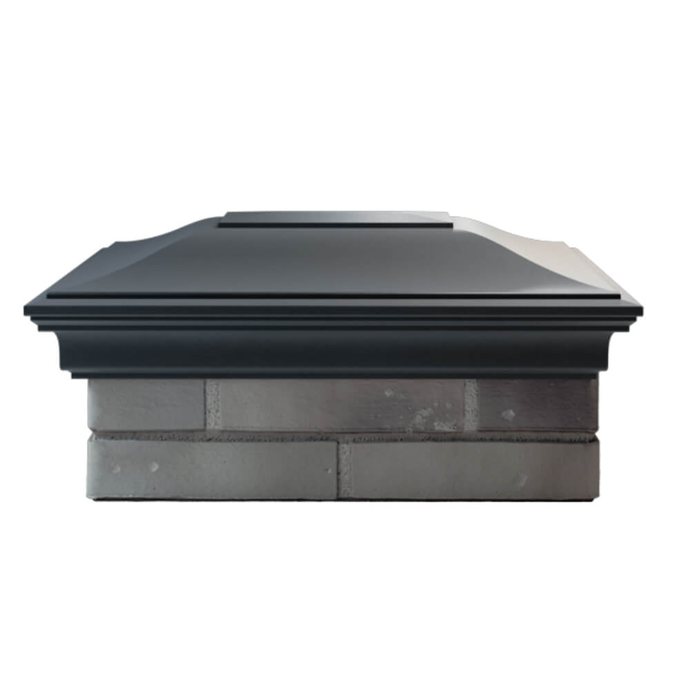 Колпак Zking Монблан Серый на столб 2х1.5 кирпича (515х385мм) в Омске фото