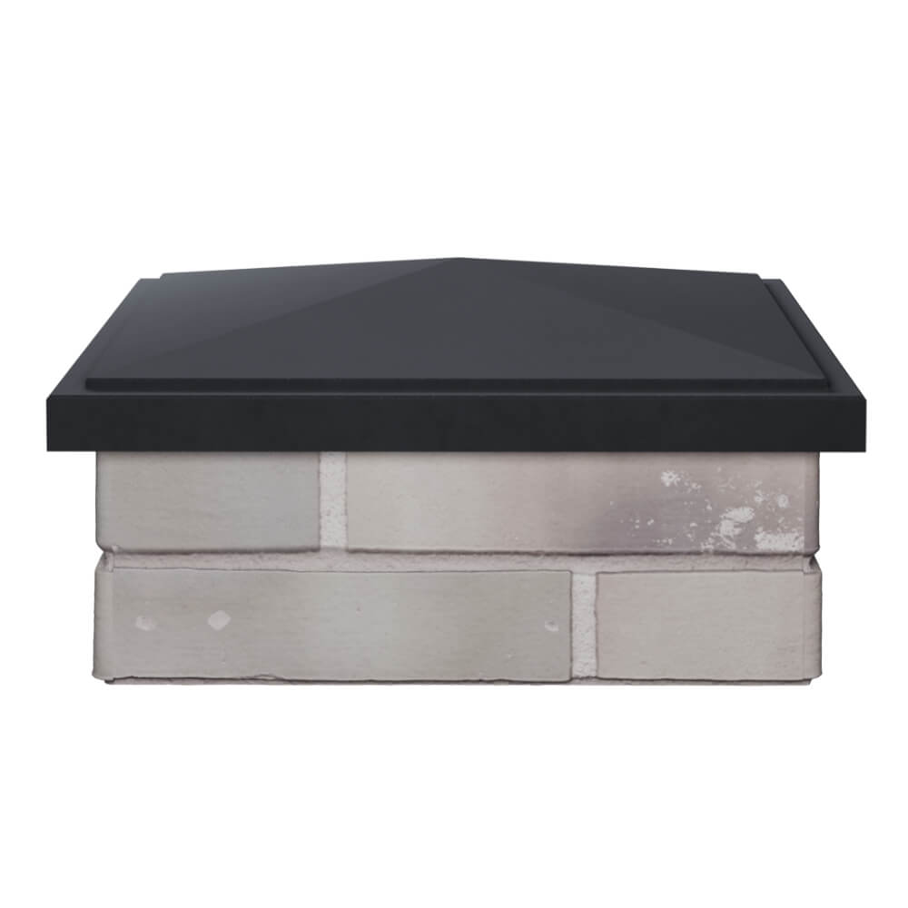 Колпак Zking БонаМоно Серый на столб 1.5х1.5 кирпича (385х385, 400х400мм) Омск фото