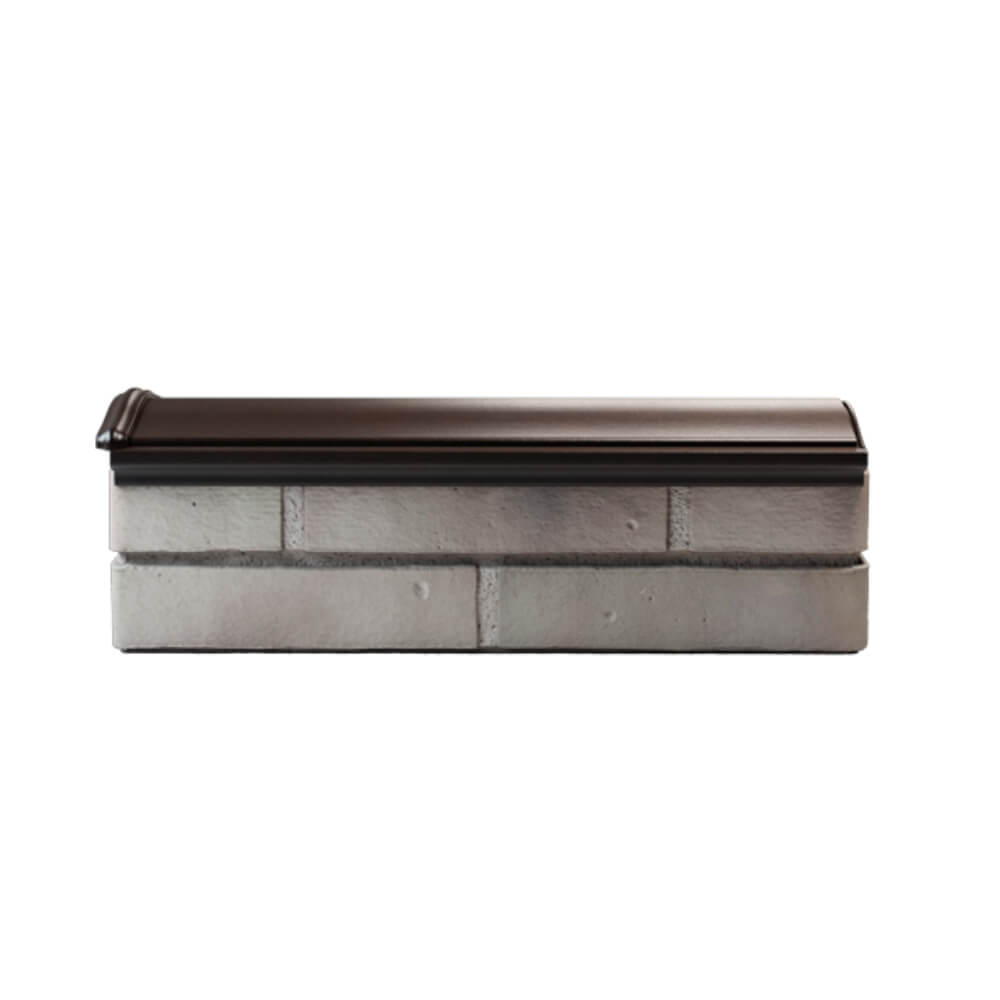 Парапет Zking Монблан Коричневый посадка на 0.5 кирпича (130мм) в Омске фото