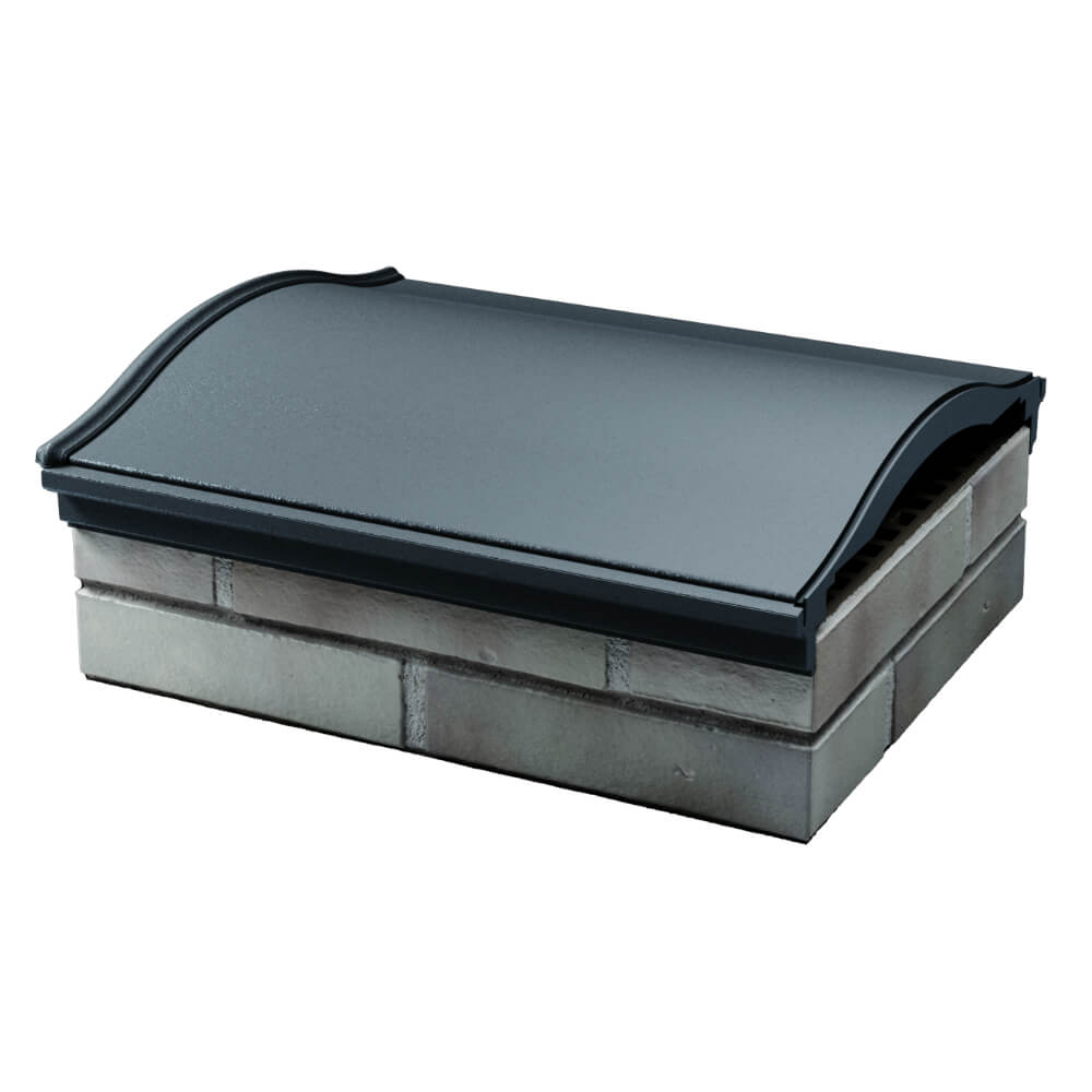 Парапет Zking Монблан Серый посадка на 1.5 кирпича (355/385мм) в Омске фото