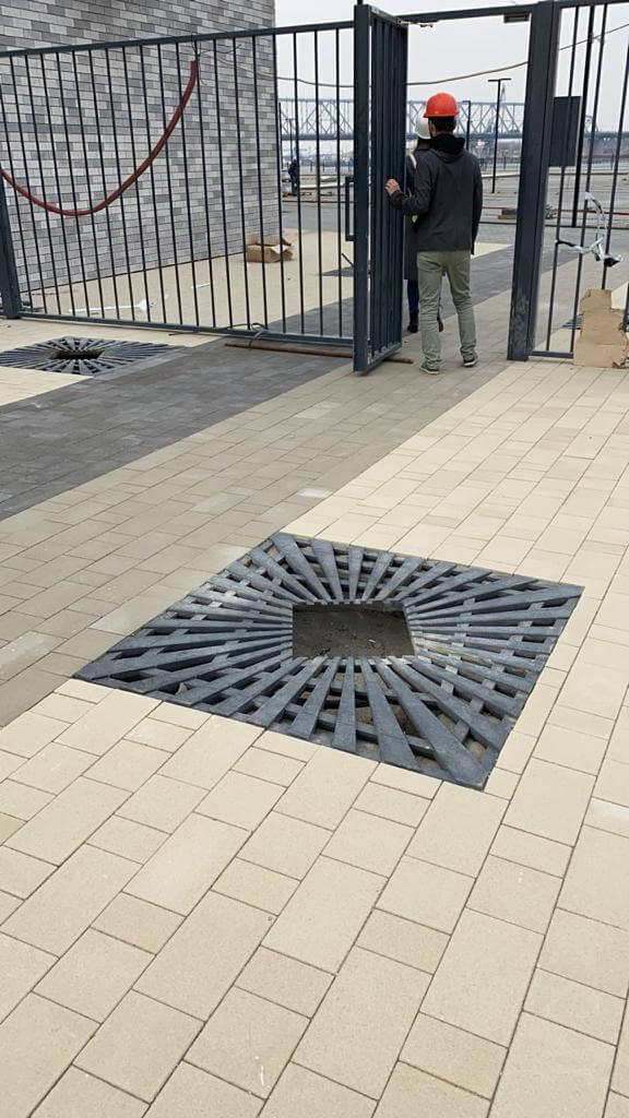 Приствольная решетка для дерева ZKING ATMOSPHERE 1.2х1.2м Черная в Омске фото