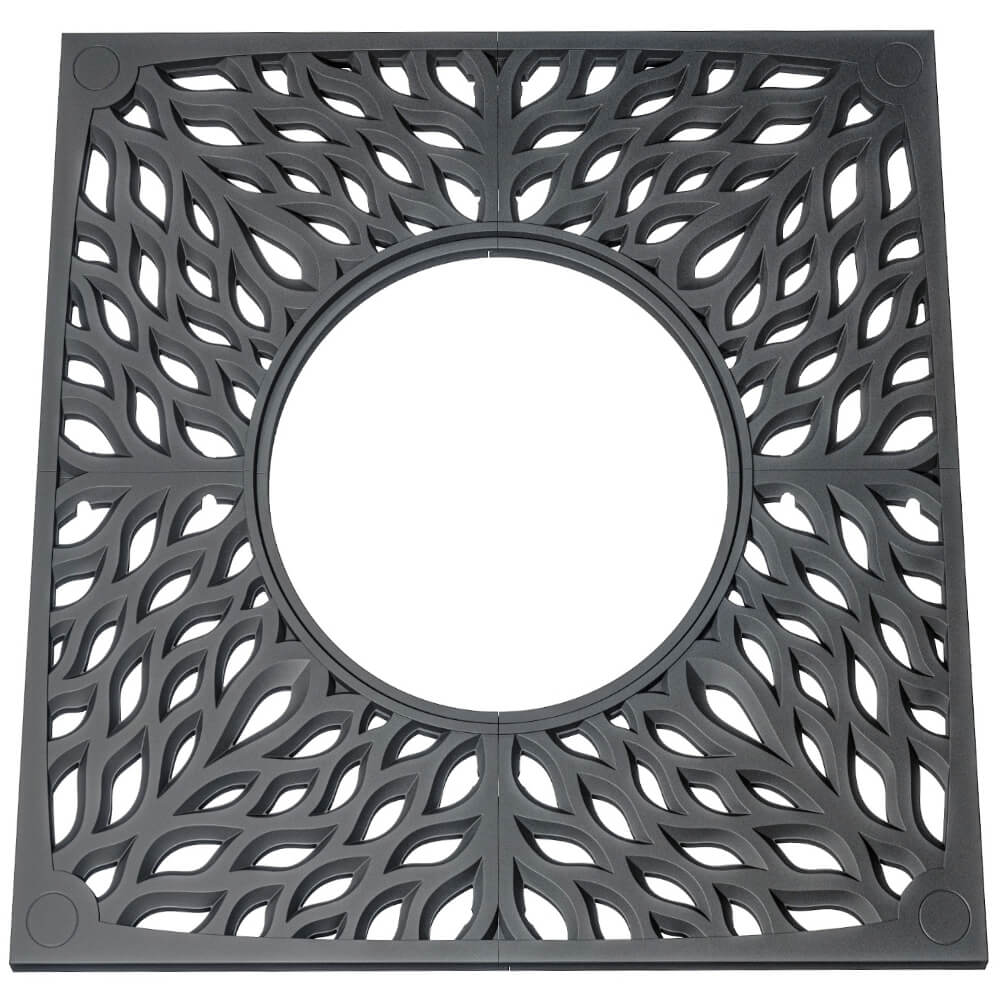 Приствольная решетка для дерева ZKING CRUST 2х2м Черная Омск фото