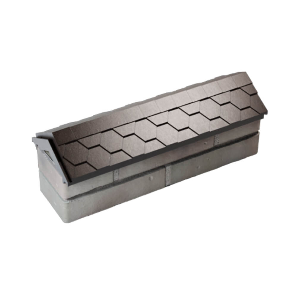 Парапет Zking Эверест Коричневый с посадкой на 0.5 кирпича (130мм) в Омске фото