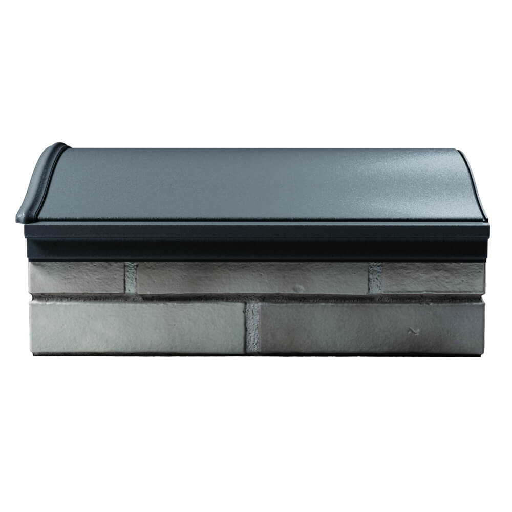 Парапет Zking Монблан Серый посадка на 1.5 кирпича (355/385мм) в Омске фото