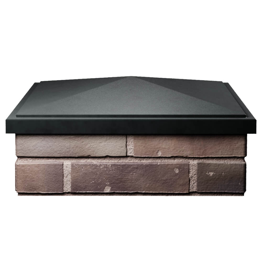 Колпак Zking БонаМоно Черный на столб 2х2 кирпича (515х515, 530х530мм) Омск фото