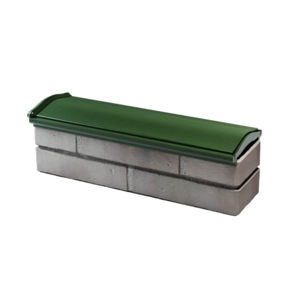 Парапет Zking Монблан Зеленый посадка на 0.5 кирпича (130мм) в Омске фото