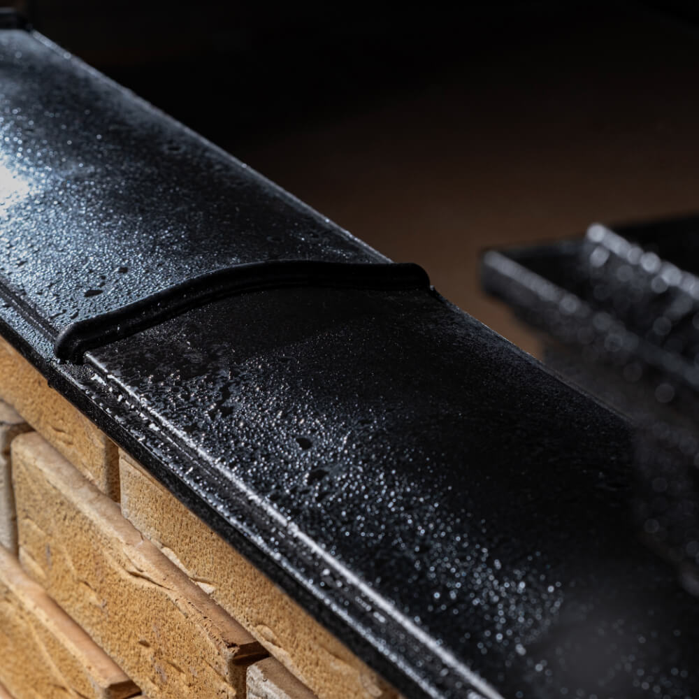 Парапет Zking Монблан Черный посадка на 0.5 кирпича (130мм) в Омске фото