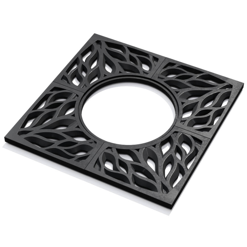 Приствольная решетка для дерева ZKING CRUST 1.2х1.2м Черная в Омске фото