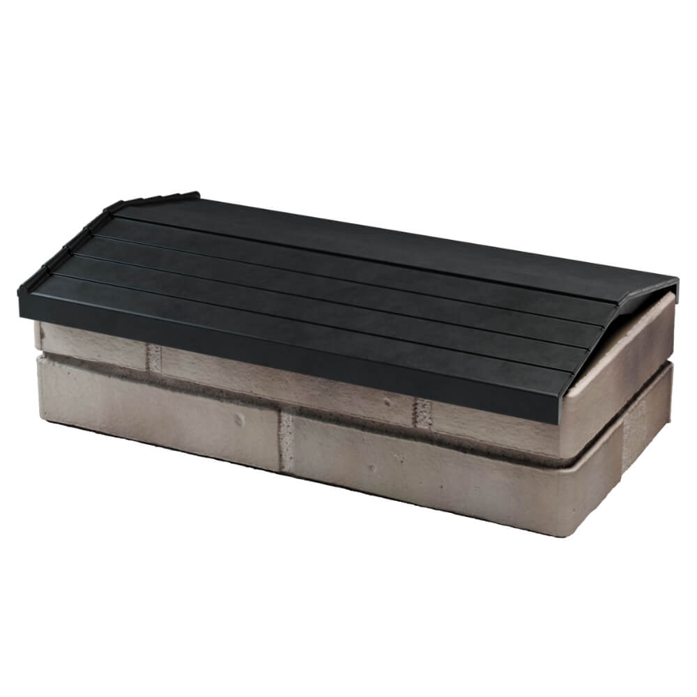 Парапет Zking Бона ХайТек Черный с посадкой на 1 кирпич (200/225/255мм) в Омске фото