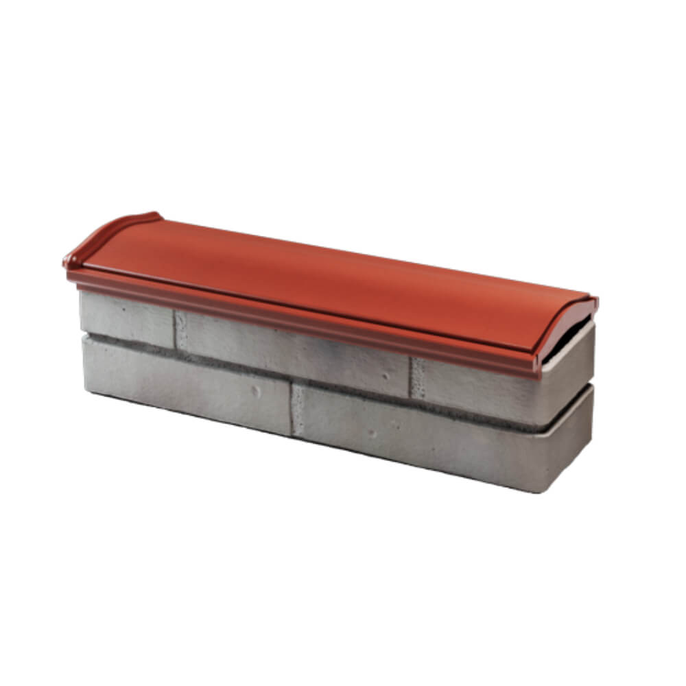 Парапет Zking Монблан Красный посадка на 0.5 кирпича (130мм) в Омске фото