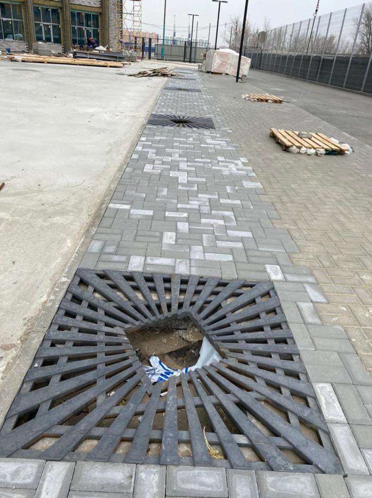 Приствольная решетка для дерева ZKING ATMOSPHERE 1.2х1.2м Черная в Омске фото