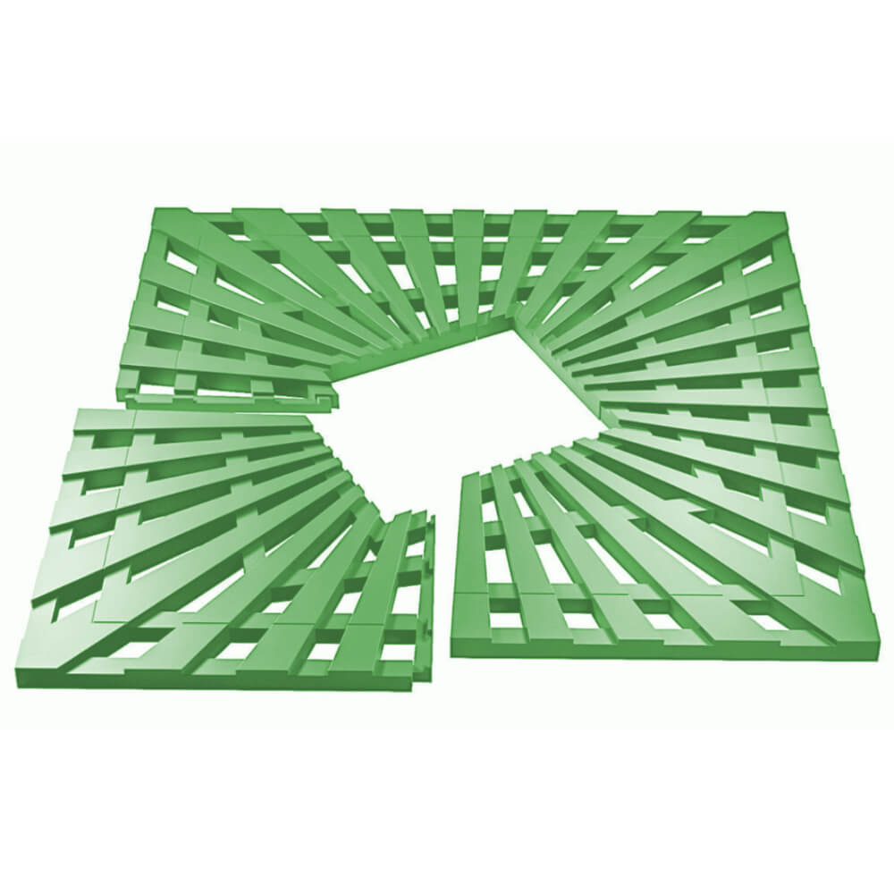 Приствольная решетка для дерева ZKING ATMOSPHERE 1.2х1.2м Зеленая в Омске фото