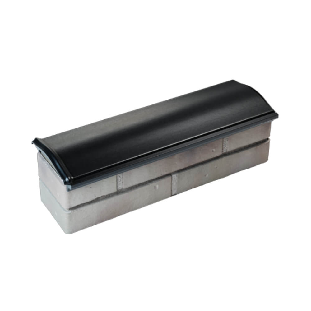 Парапет Zking Монблан Черный посадка на 0.5 кирпича (130мм) в Омске фото