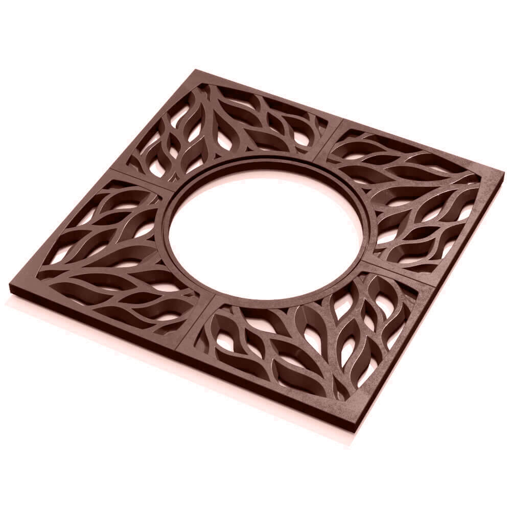 Приствольная решетка для дерева ZKING CRUST 1.2х1.2м Коричневая в Омске фото