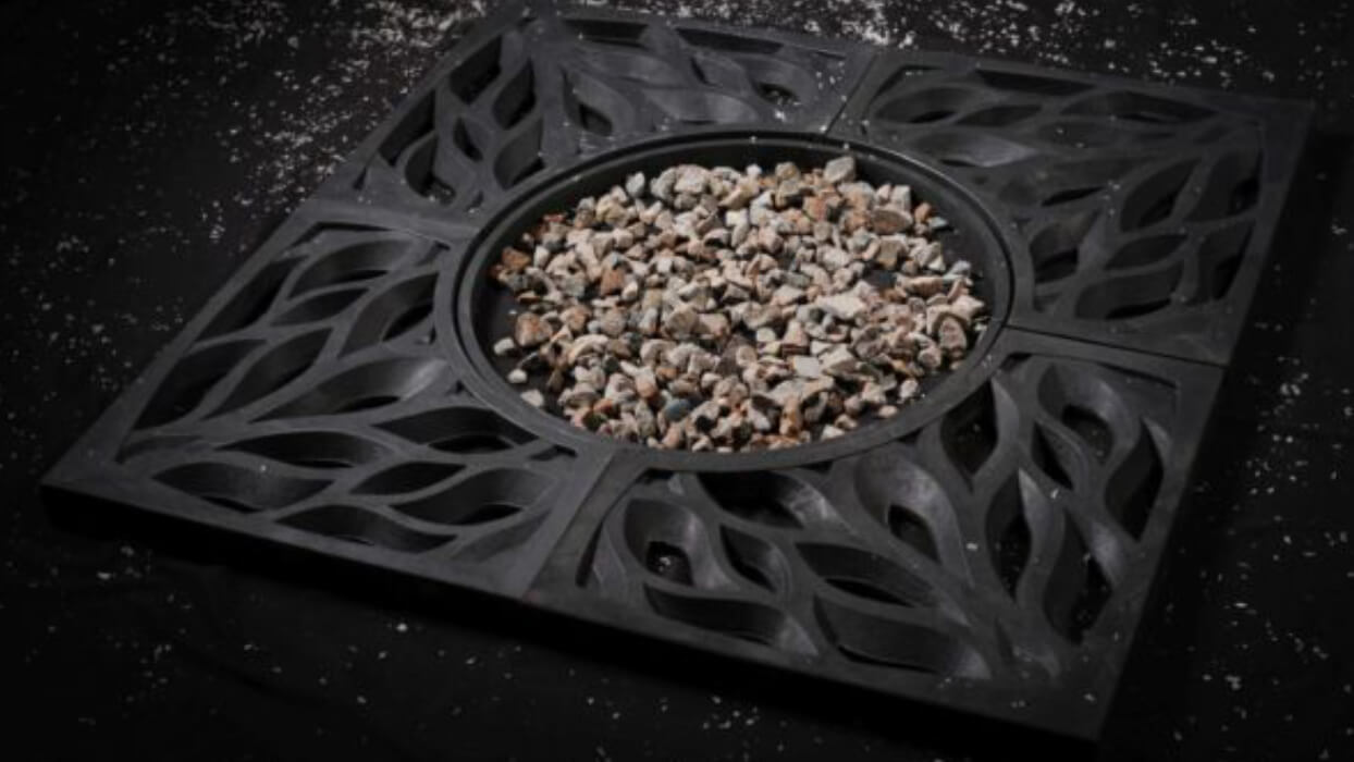 Приствольная решетка для дерева ZKING CRUST 1.2х1.2м Черная в Омске фото