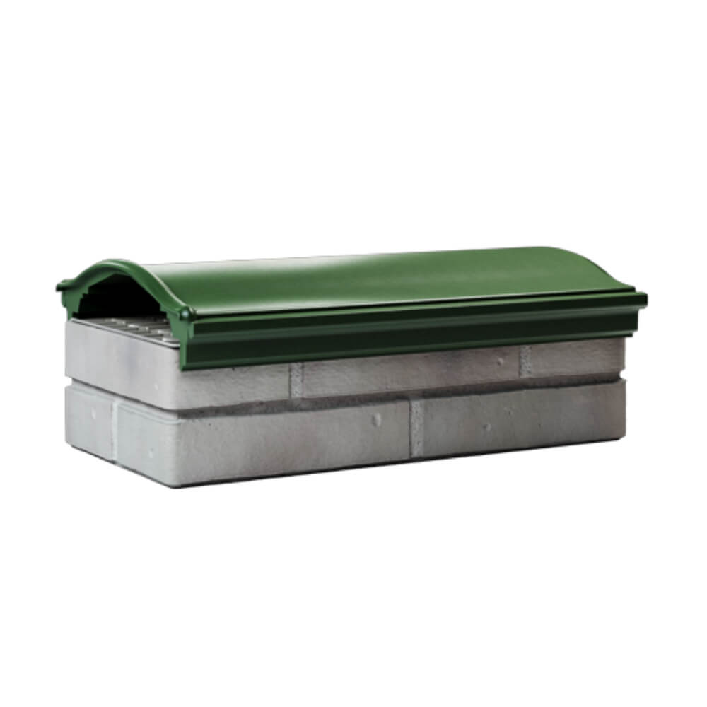 Парапет Zking Монблан Зеленый посадка на 1 кирпич (200/225/255мм) Омск фото