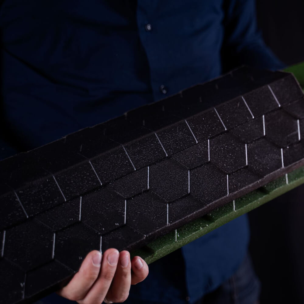 Парапет Zking Эверест Черный с посадкой на 1 кирпич (200/225/255мм) в Омске фото