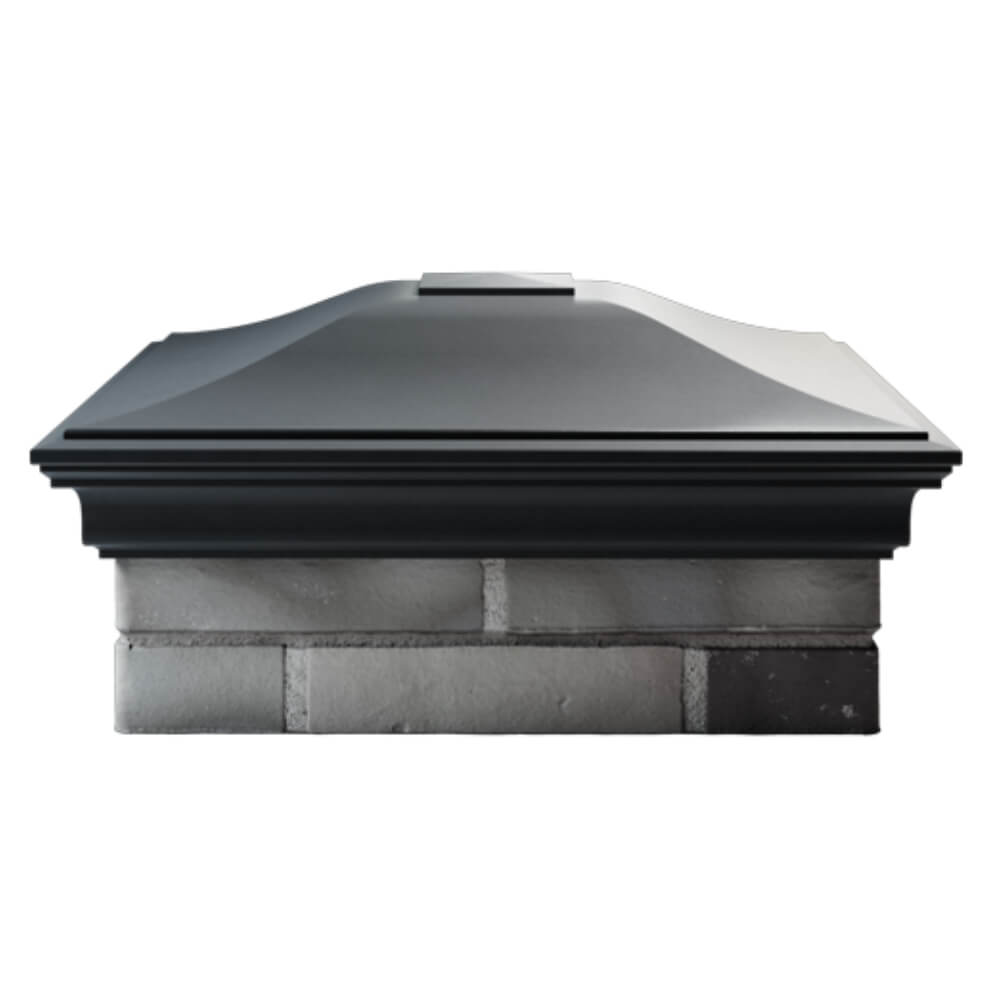 Колпак Zking Монблан Серый на столб 2х2 кирпича (515х515мм) в Омске фото