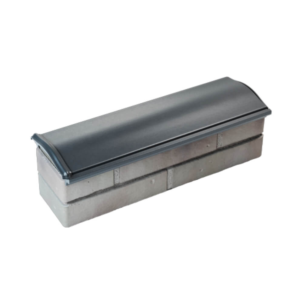 Парапет Zking Монблан Серый посадка на 0.5 кирпича (130мм) в Омске фото