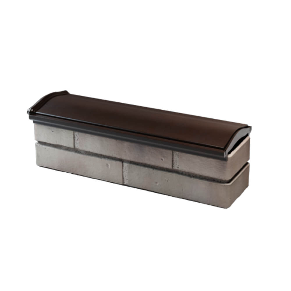 Парапет Zking Монблан Коричневый посадка на 0.5 кирпича (130мм) в Омске фото