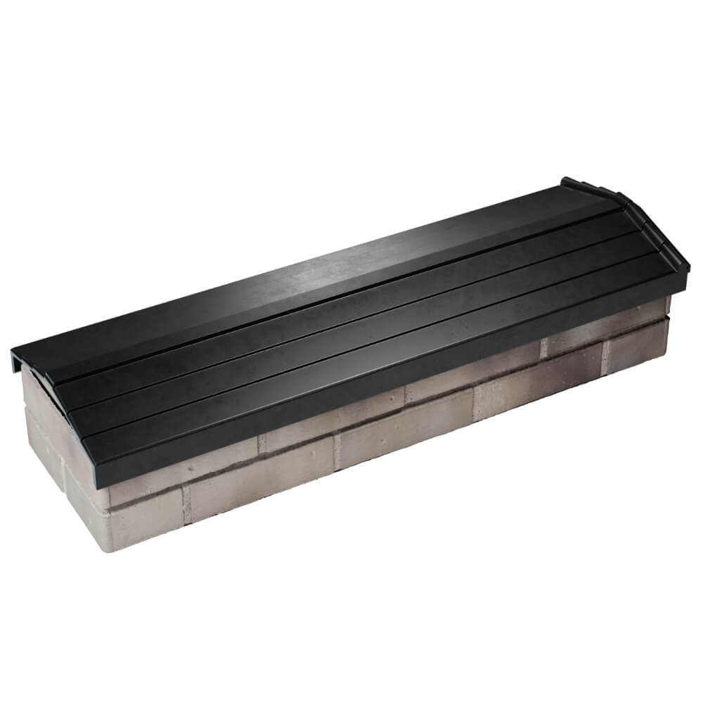 Парапет Zking Бона ХайТек Черный посадка на 0.5 кирпича (130мм) в Омске фото