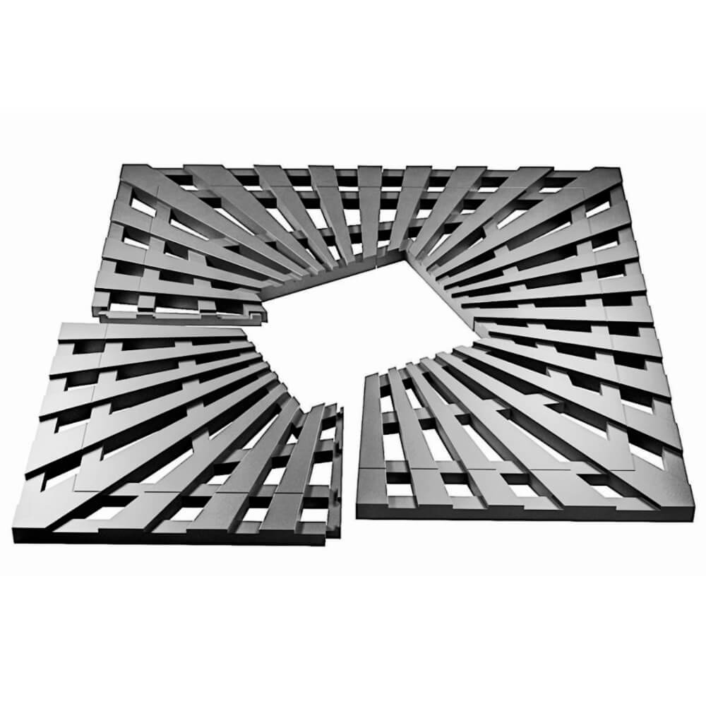 Приствольная решетка для дерева ZKING ATMOSPHERE 1.2х1.2м Серая в Омске фото