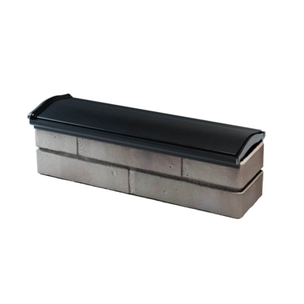 Парапет Zking Монблан Черный посадка на 0.5 кирпича (130мм) в Омске фото