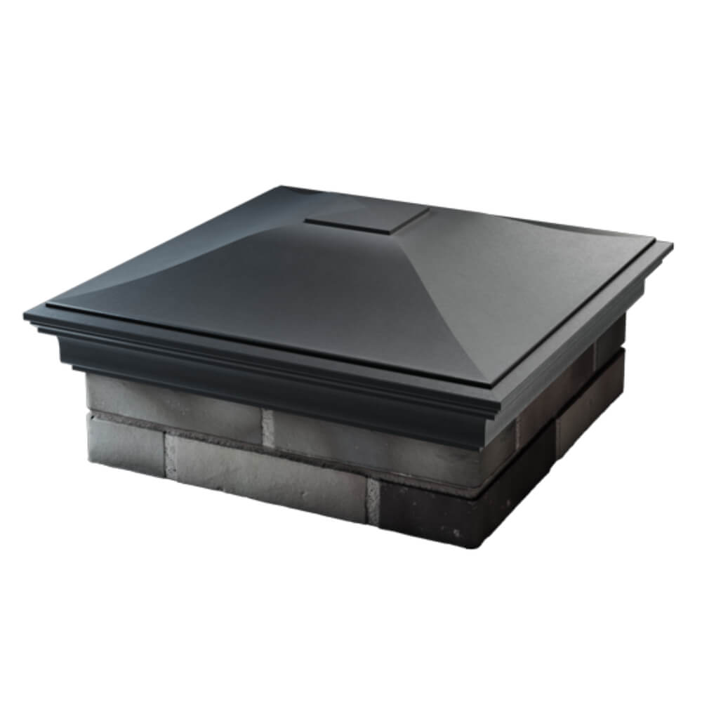 Колпак Zking Монблан Серый на столб 2х2 кирпича (515х515мм) в Омске фото