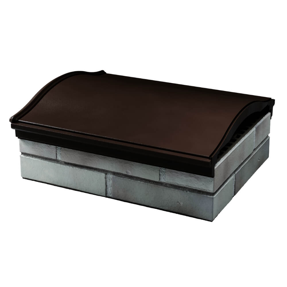 Парапет Zking Монблан Коричневый посадка на 1.5 кирпича (355/385мм) в Омске фото