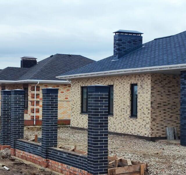 Колпак Zking Бона ХайТек Серый на столб 1.5х1.5 кирпича (385х385мм) в Омске фото