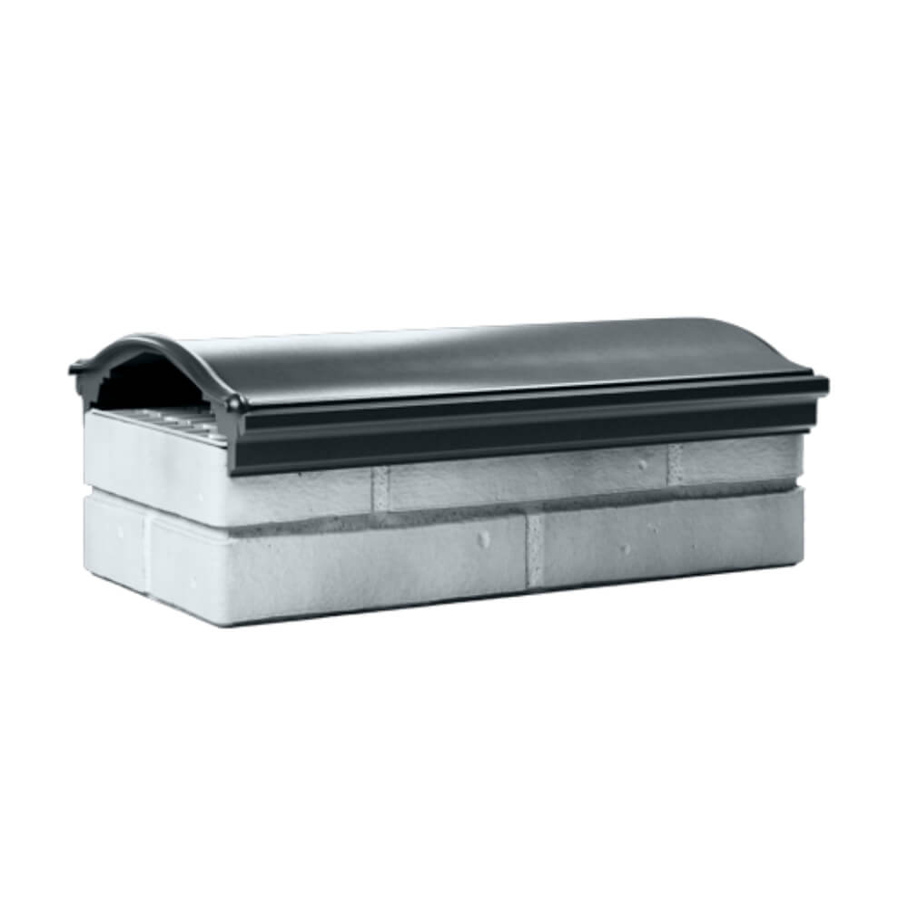 Парапет Zking Монблан Серый посадка на 1 кирпич (200/225/255мм) Омск фото