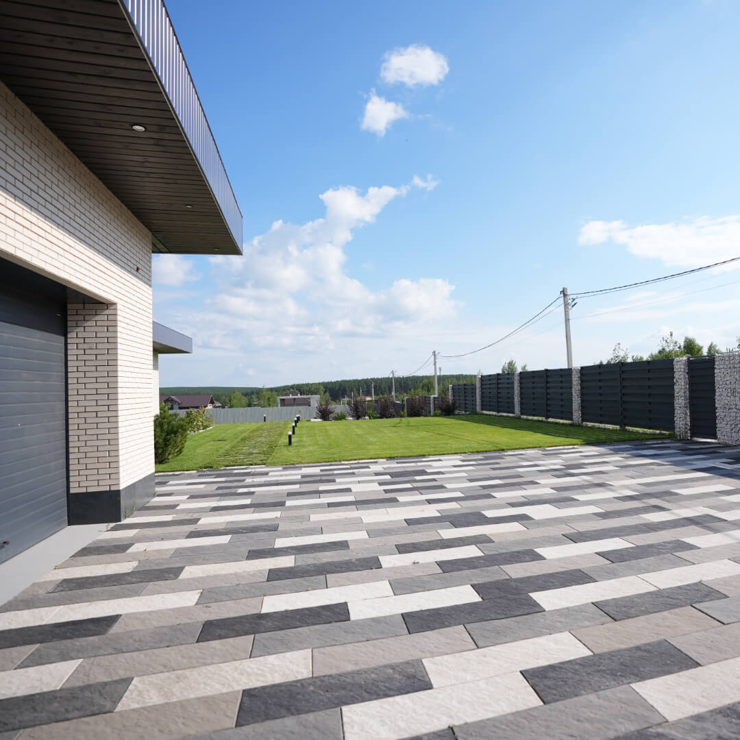 Шаговая плита STONE Графитовый Серый 990х330х55мм в Омске фото